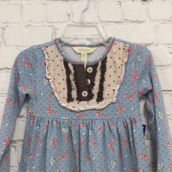 Matilda Jane Rose Button Dress size 18-24M - Picture 2 of 6